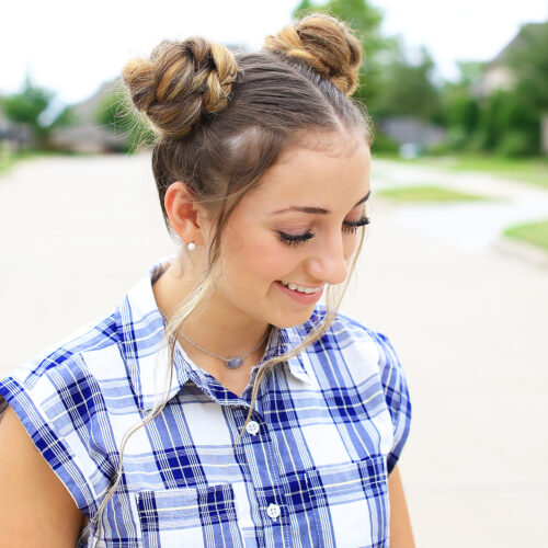 High Buns Archives - Cute Girls Hairstyles